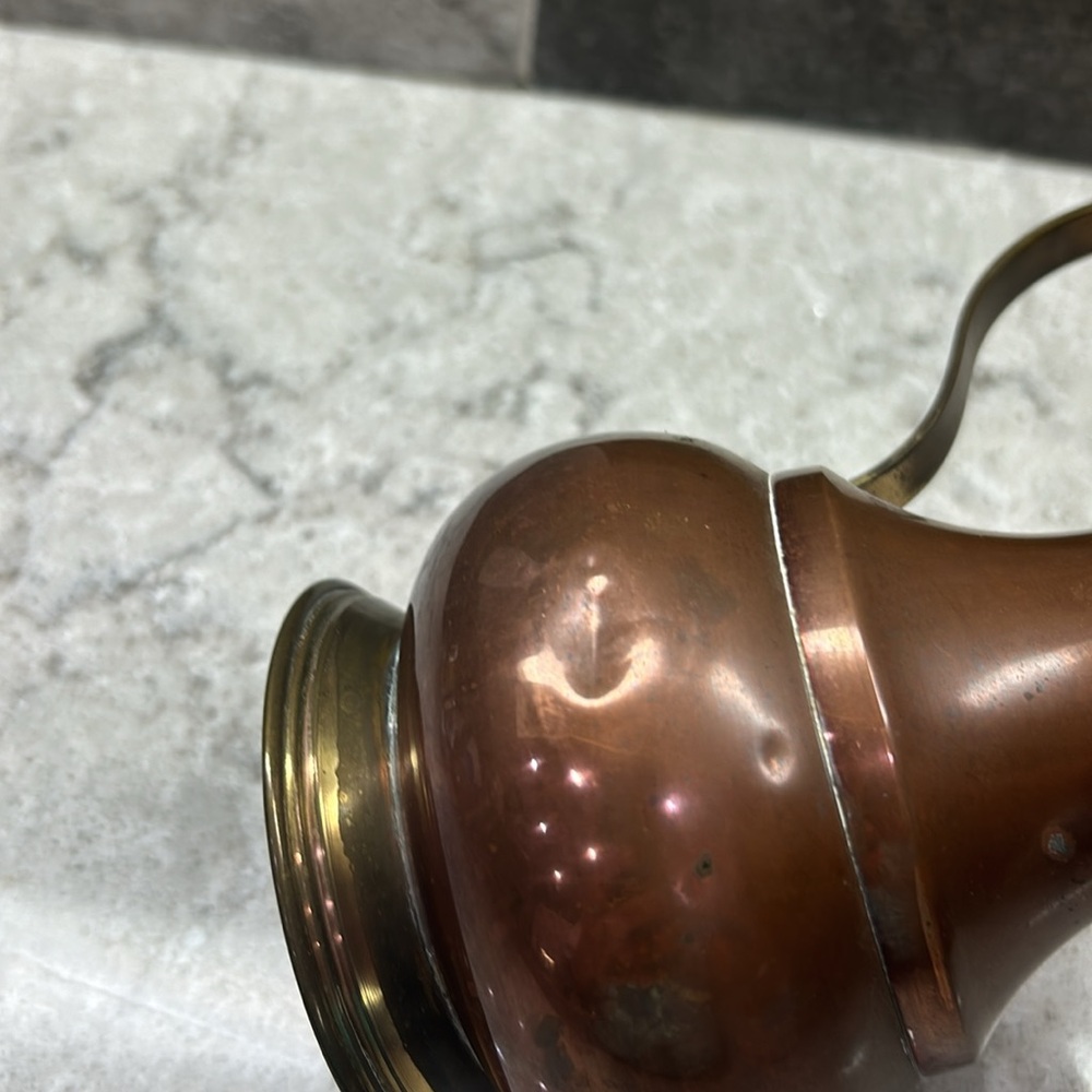 6” Brass Pitcher - Picture 4 of 11